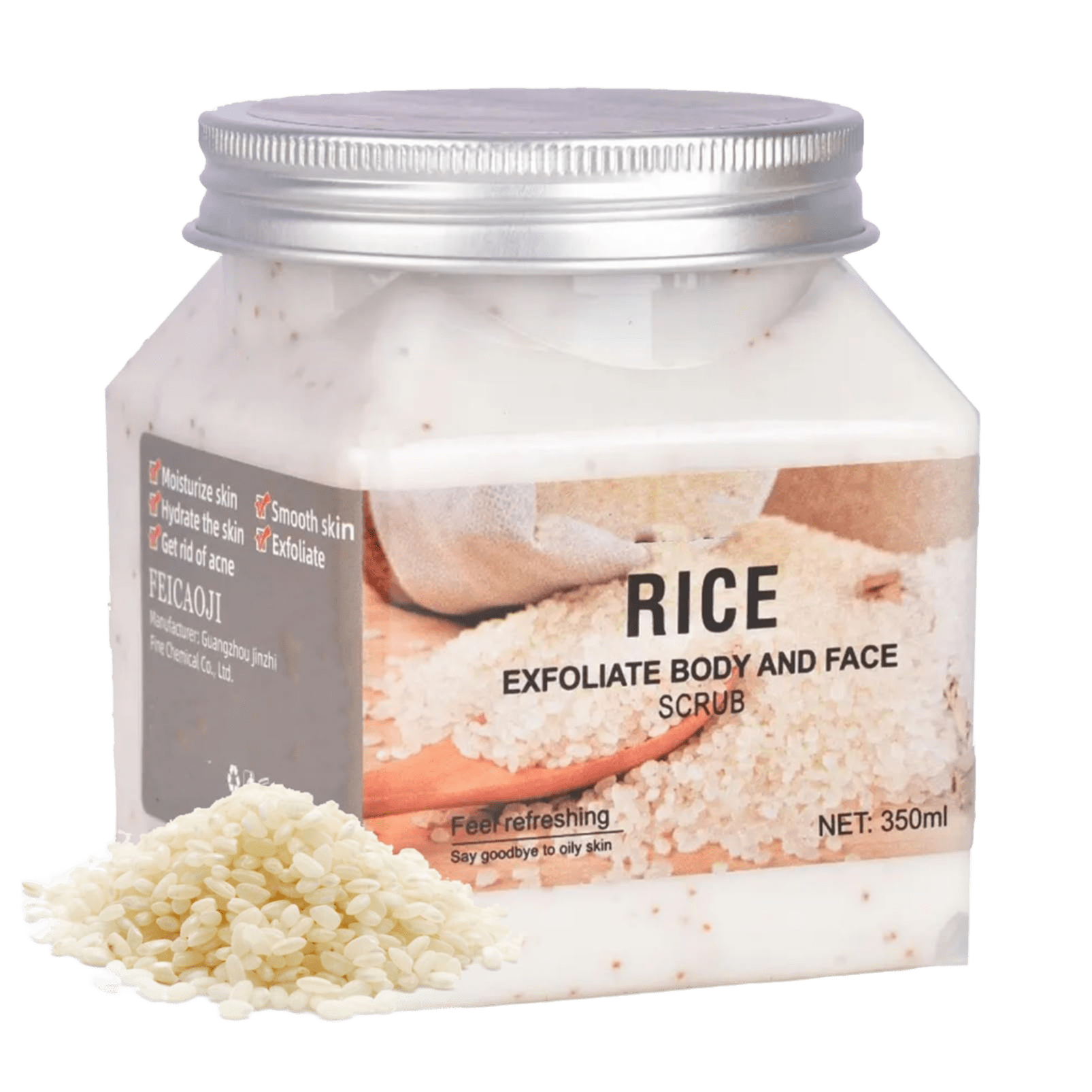 COCONUT EXFOLIATE BODY AND FACE SCRUB