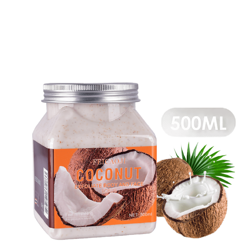 COCONUT EXFOLIATE BODY AND FACE SCRUB