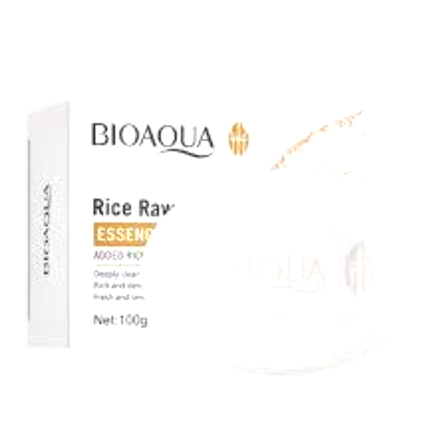 BIOAQUA RICE RAW PULP ESSENCE SOAP