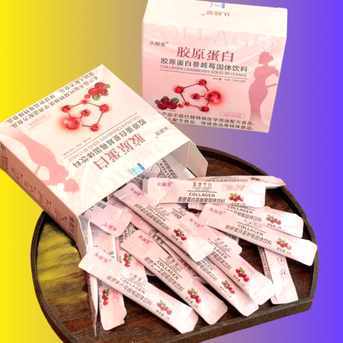 COLLAGEN CRAMBERRY SOLID BEVERAGE